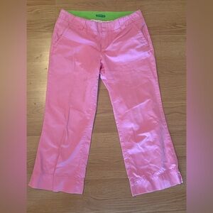 Lilly Pulitzer Pink Wide-Leg Pants